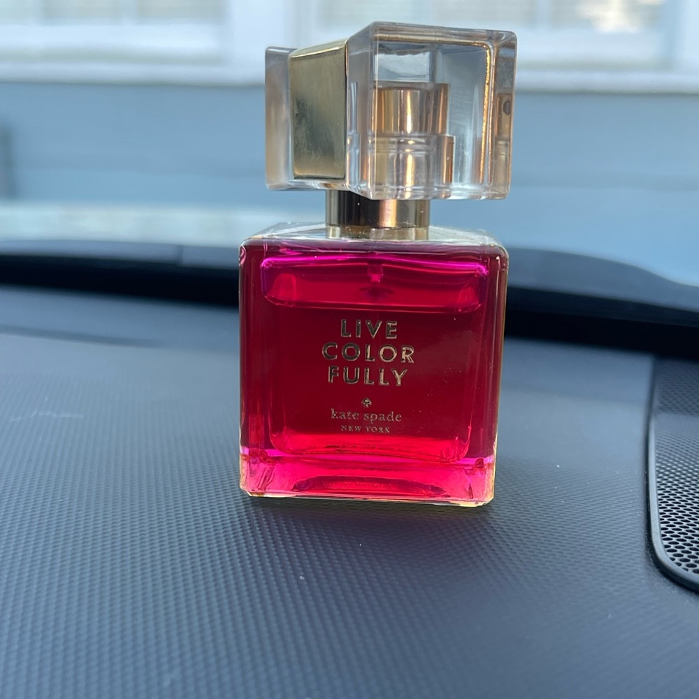 Kate spade live colorfully perfume slightly used only once or twice